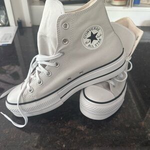 Converse Women's Classic White High-Tops